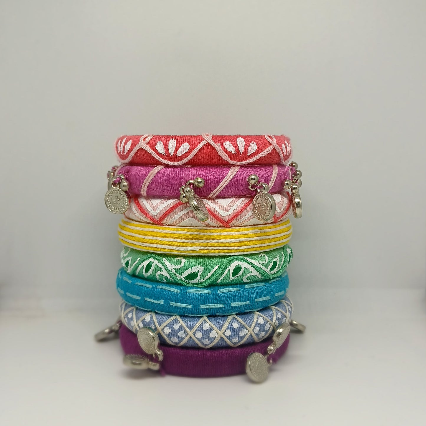 Kaveri [ Mix colour  Handcrafted Bangles]