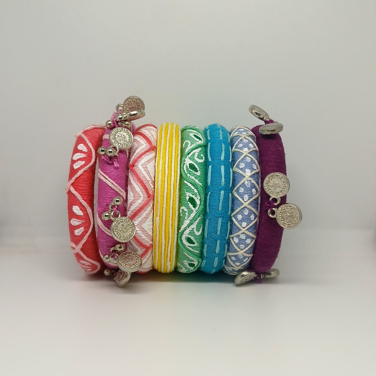 Kaveri [ Mix colour  Handcrafted Bangles]