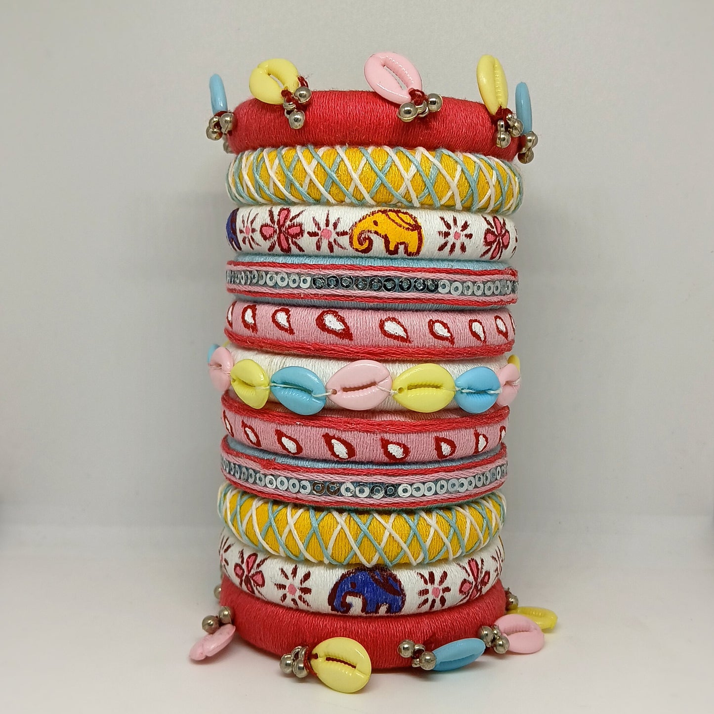 Bhavya [multicolour handcrafted bangles]