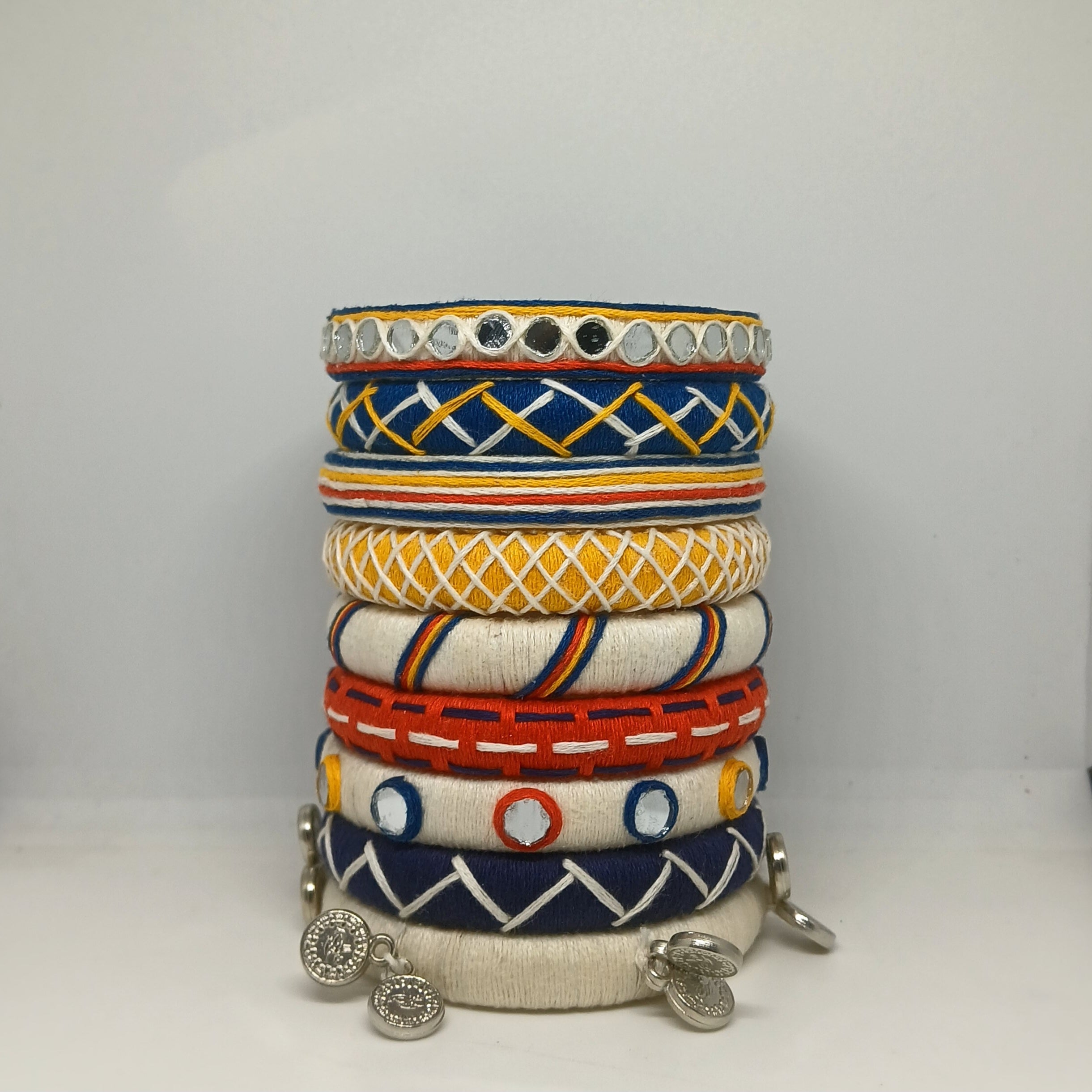 Riya [multicolour handcrafted bangles]