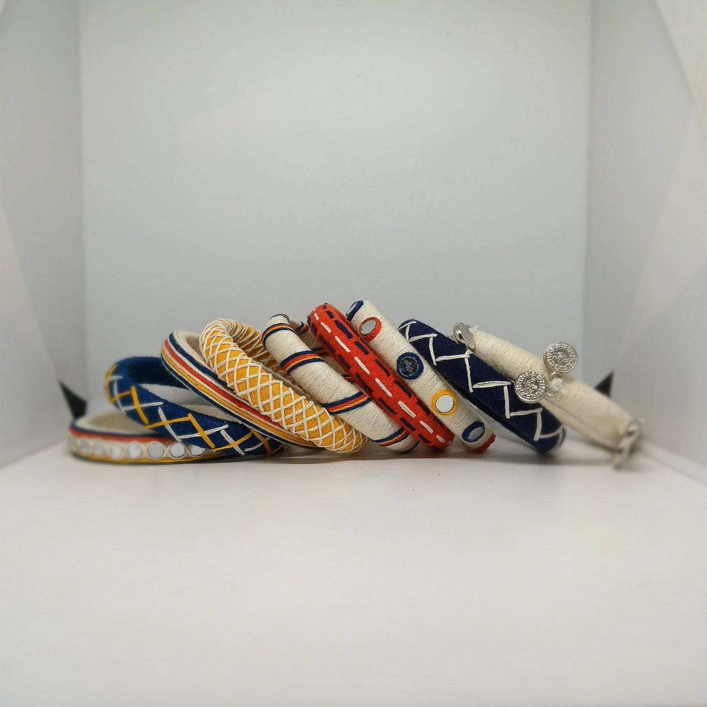 Riya [multicolour handcrafted bangles]