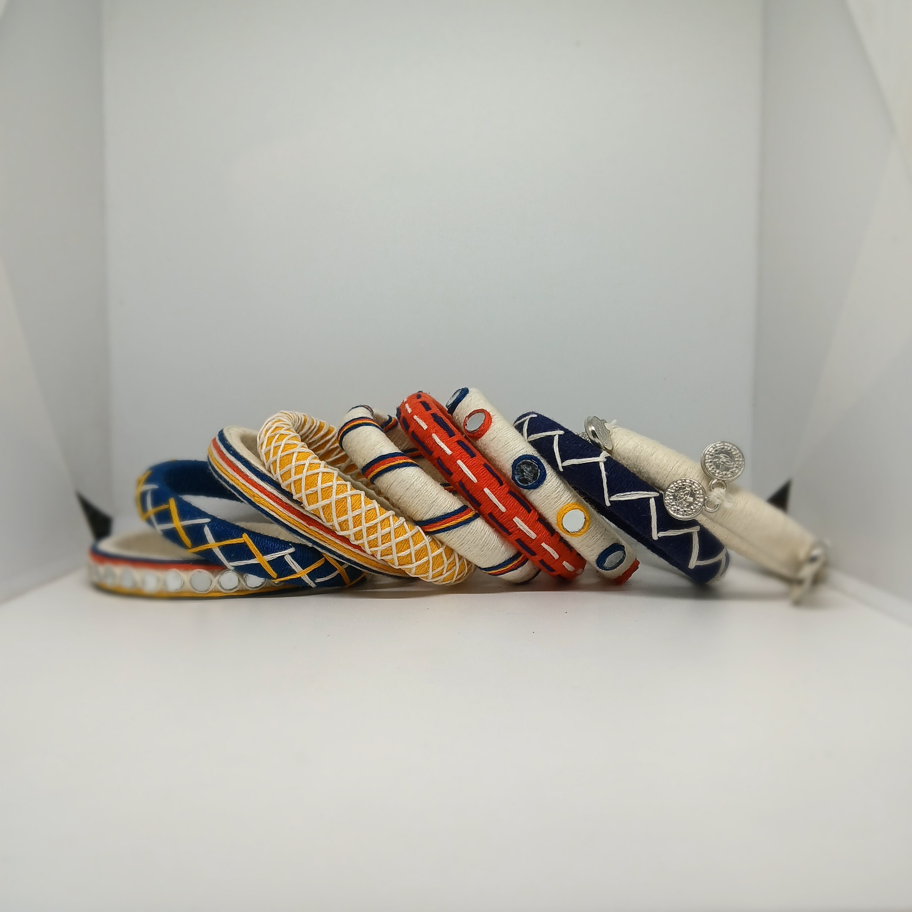 Riya [multicolour handcrafted bangles]