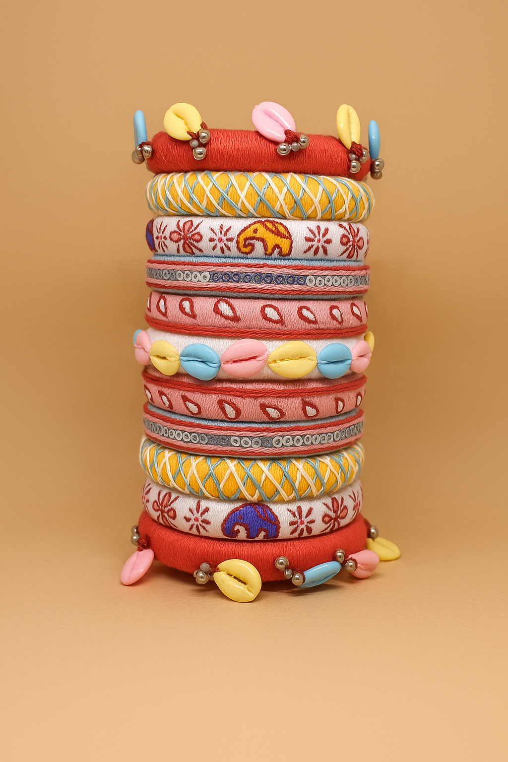 Bhavya [multicolour handcrafted bangles]