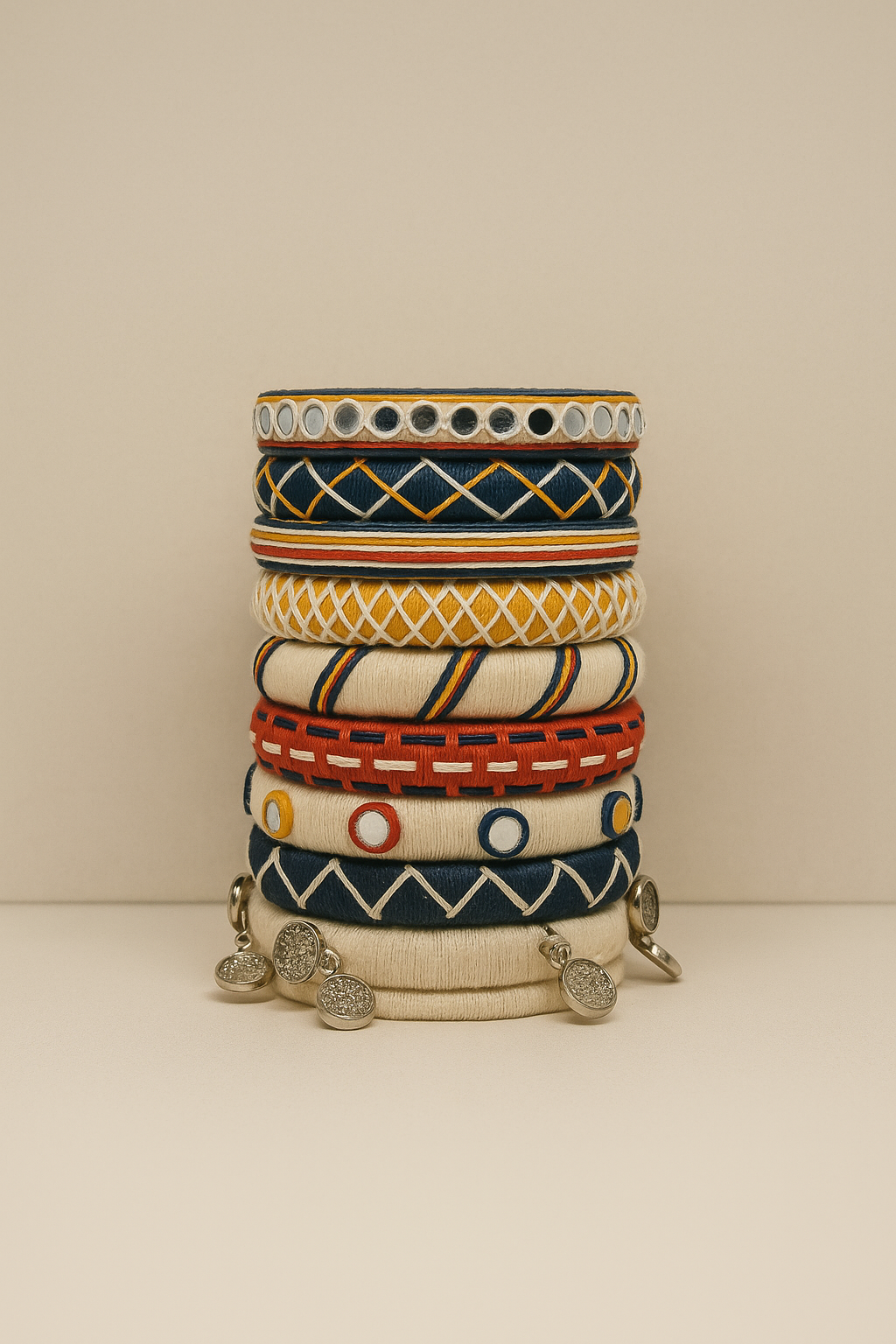 Riya [multicolour handcrafted bangles]