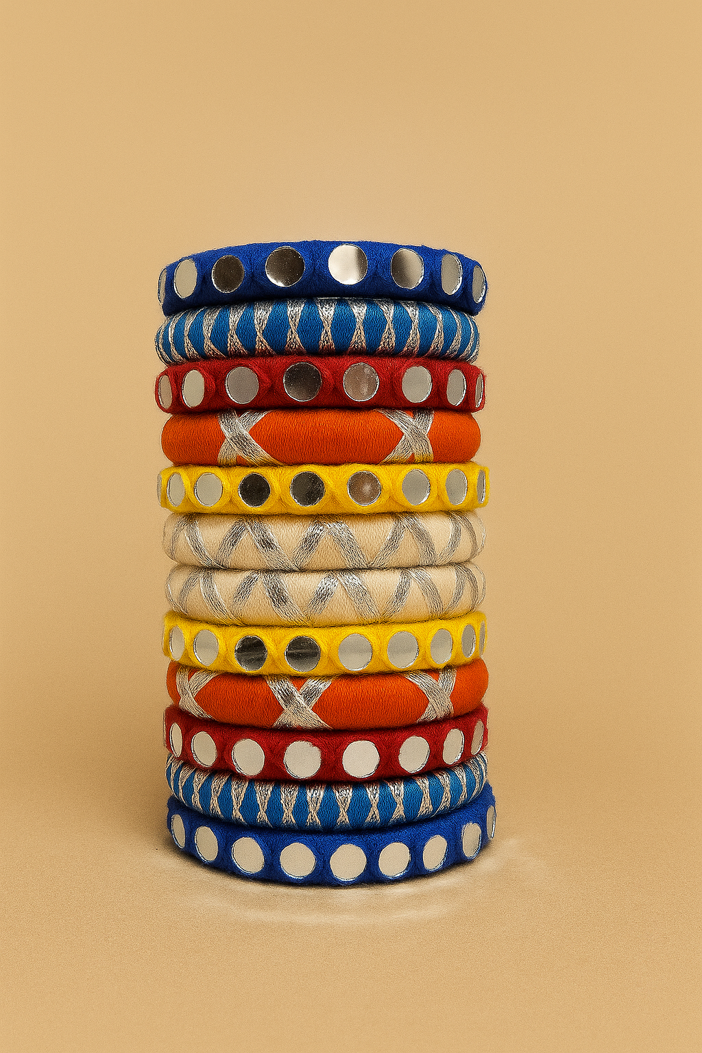 Ananya [Multi colour  Handcrafted Bangles]