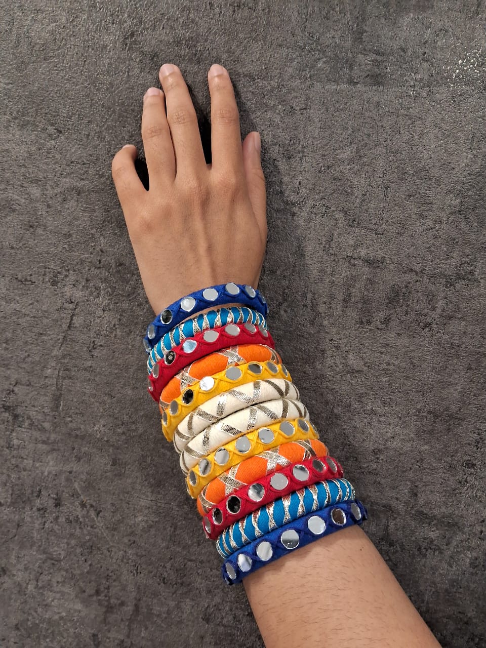 Ananya [Multi colour  Handcrafted Bangles]