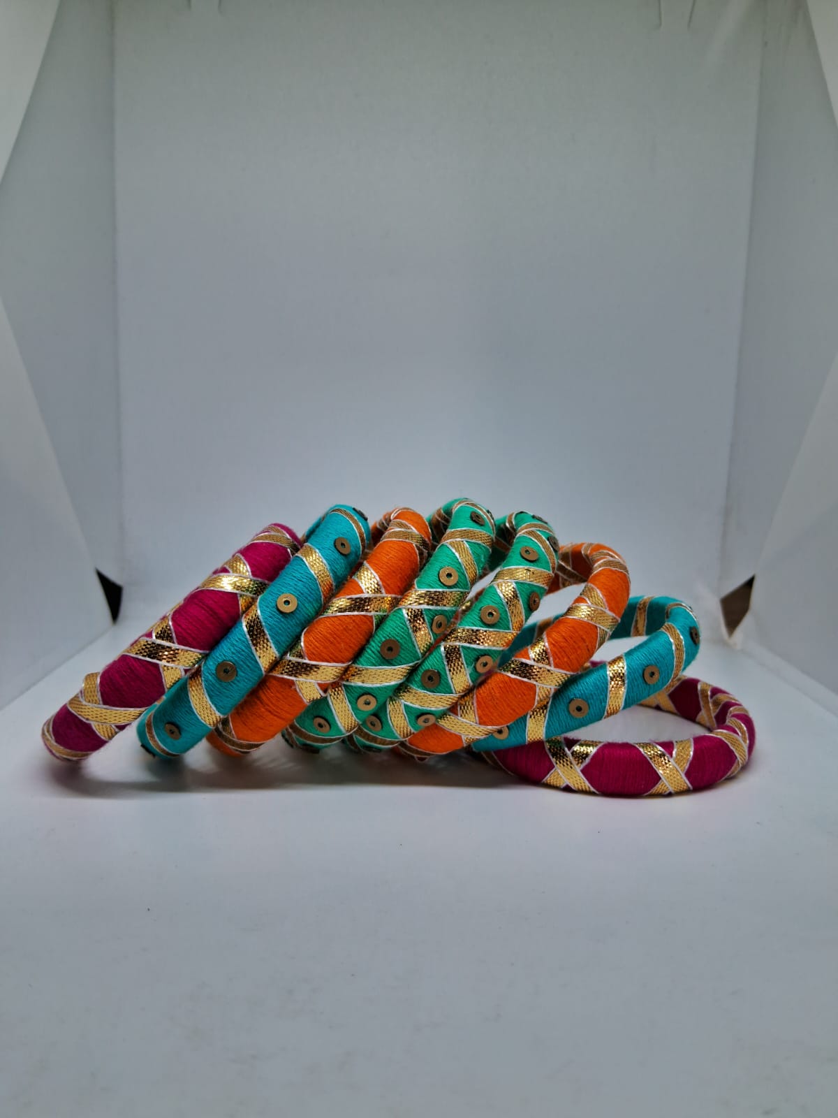 Anuradha [Gotta patti  Handcrafted Bangles]