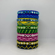 Rangila [multi-colour Handcrafted Bangles]