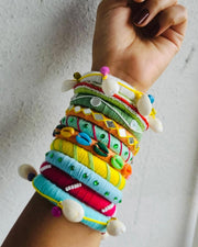 Swapna [multi-colour Handcrafted Bangles]