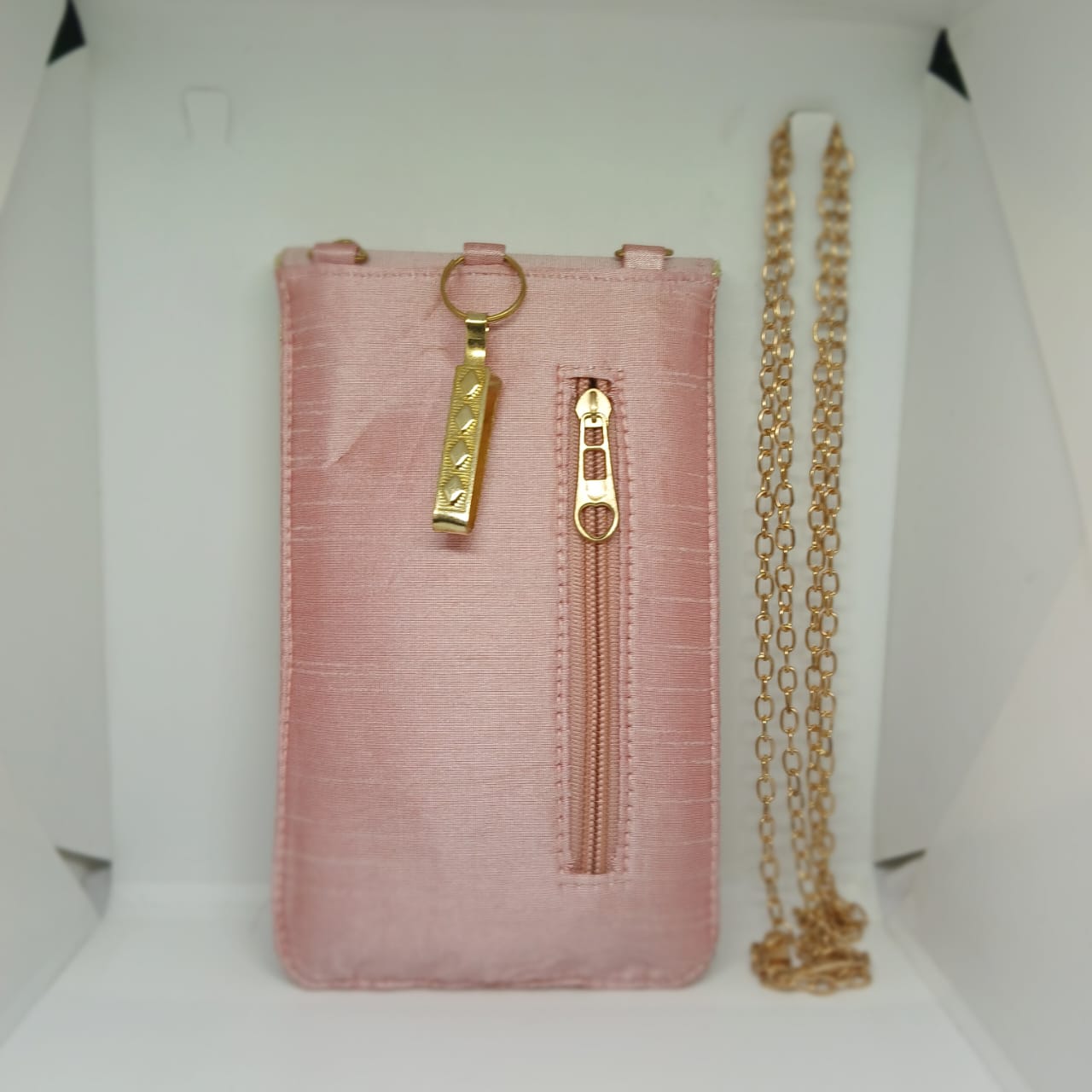 Handcrafted Velvet Embroidered Mobile Pouch for Women | Beaded Designer Phone Sleeve with Flap Closure | Traditional Ethnic Mobile Cover | Gift for Women & Girls