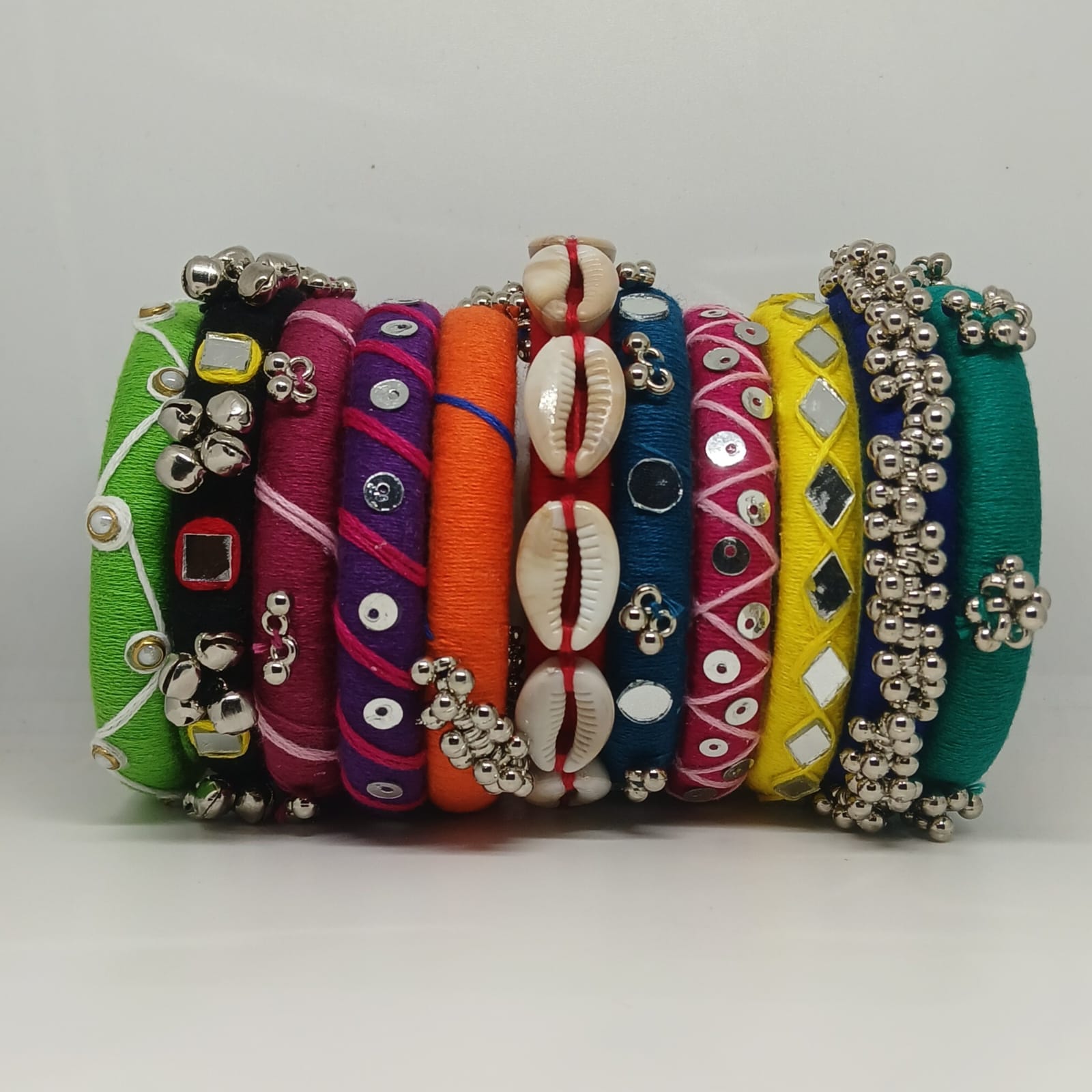 Niharika [ Multicolour Handcrafted Bangles]