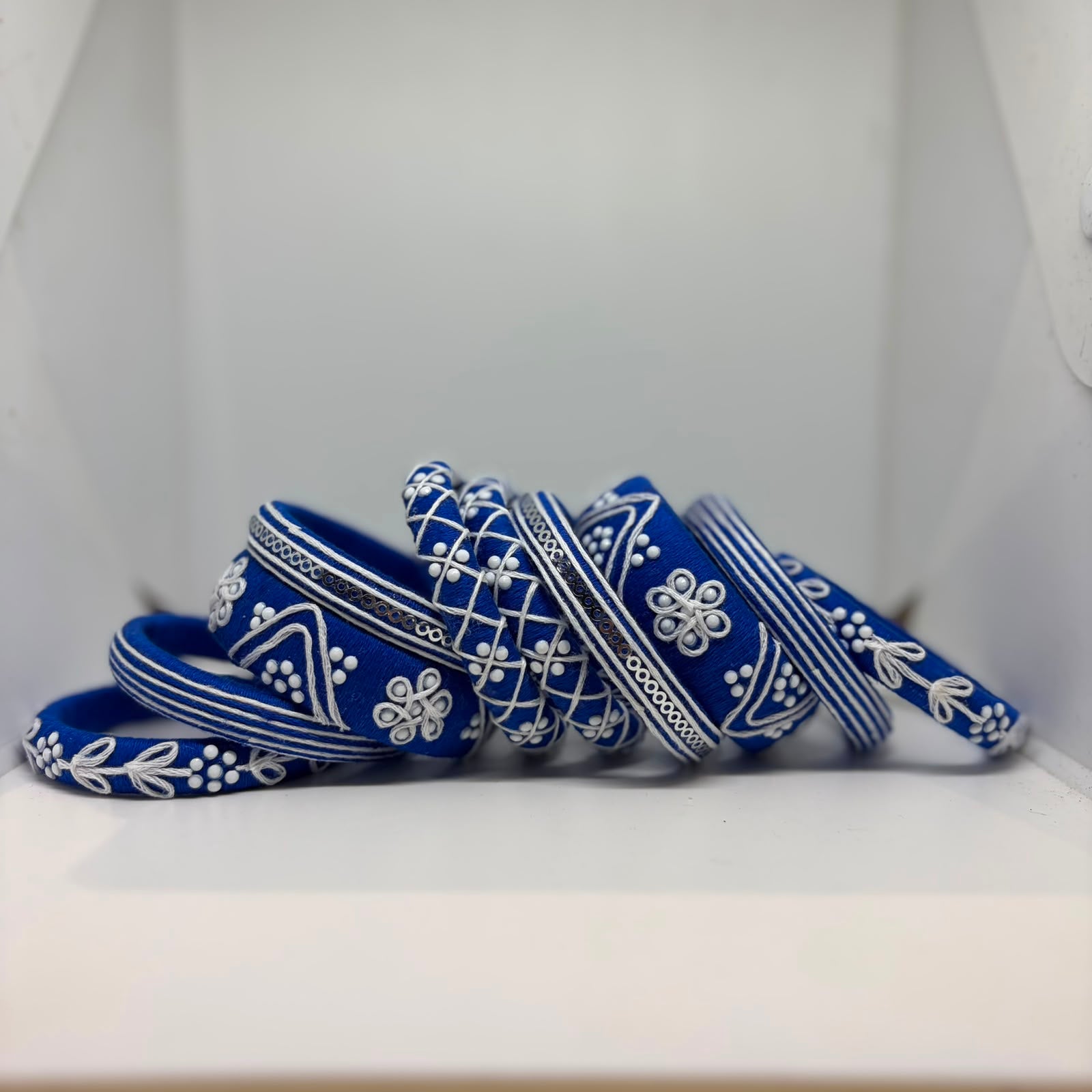 Neelam [Blue color Handcrafted Bangles]