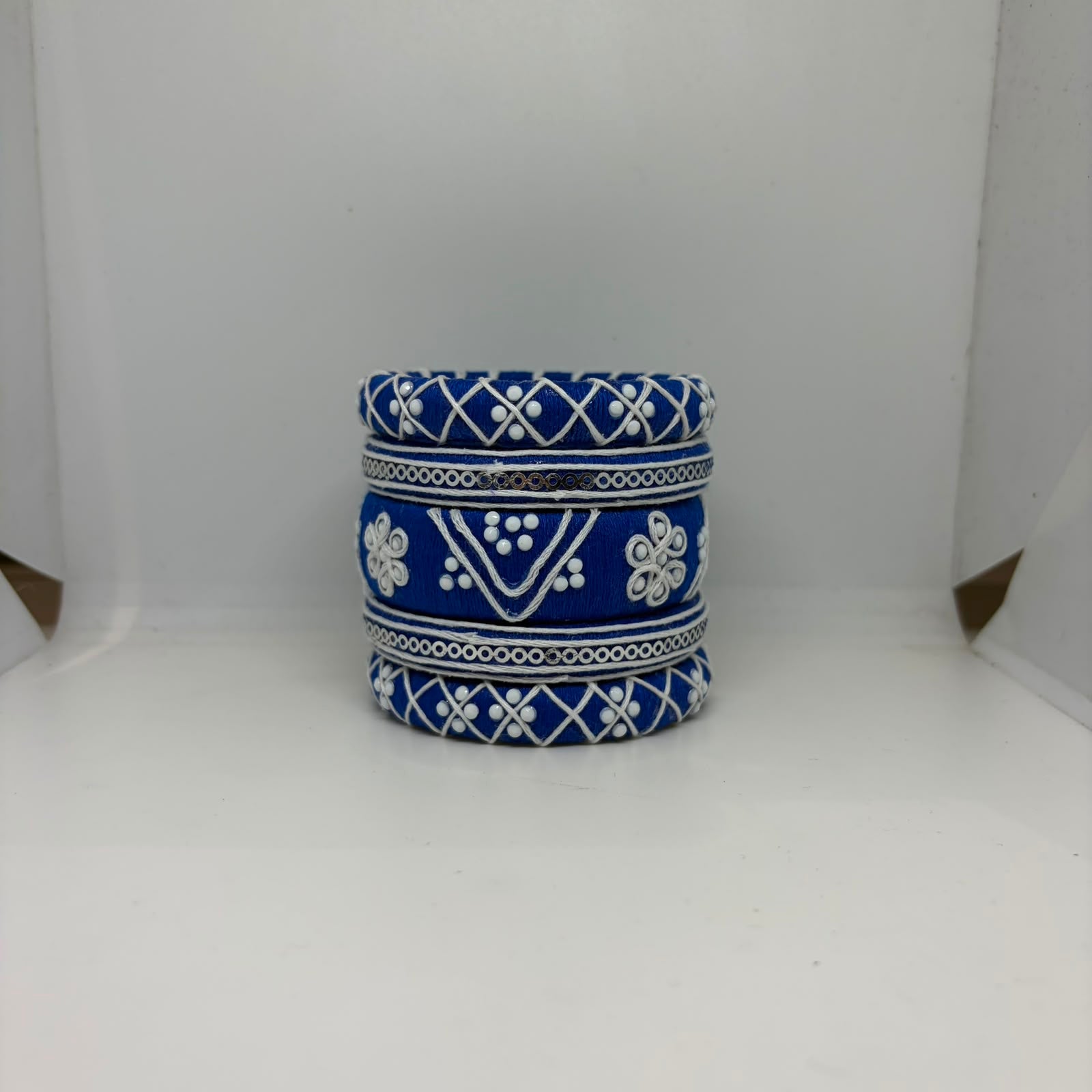 Siddhi [Blue color Handcrafted Bangles]