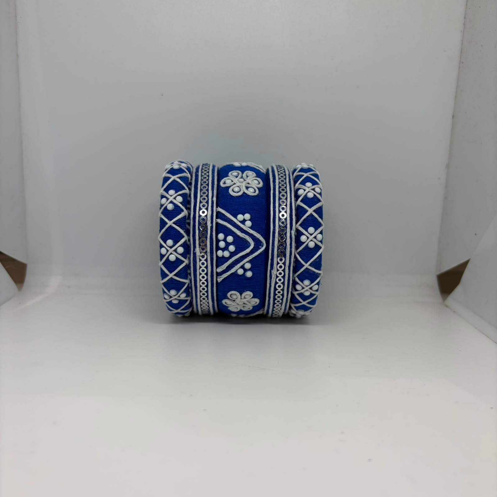 Siddhi [Blue color Handcrafted Bangles]