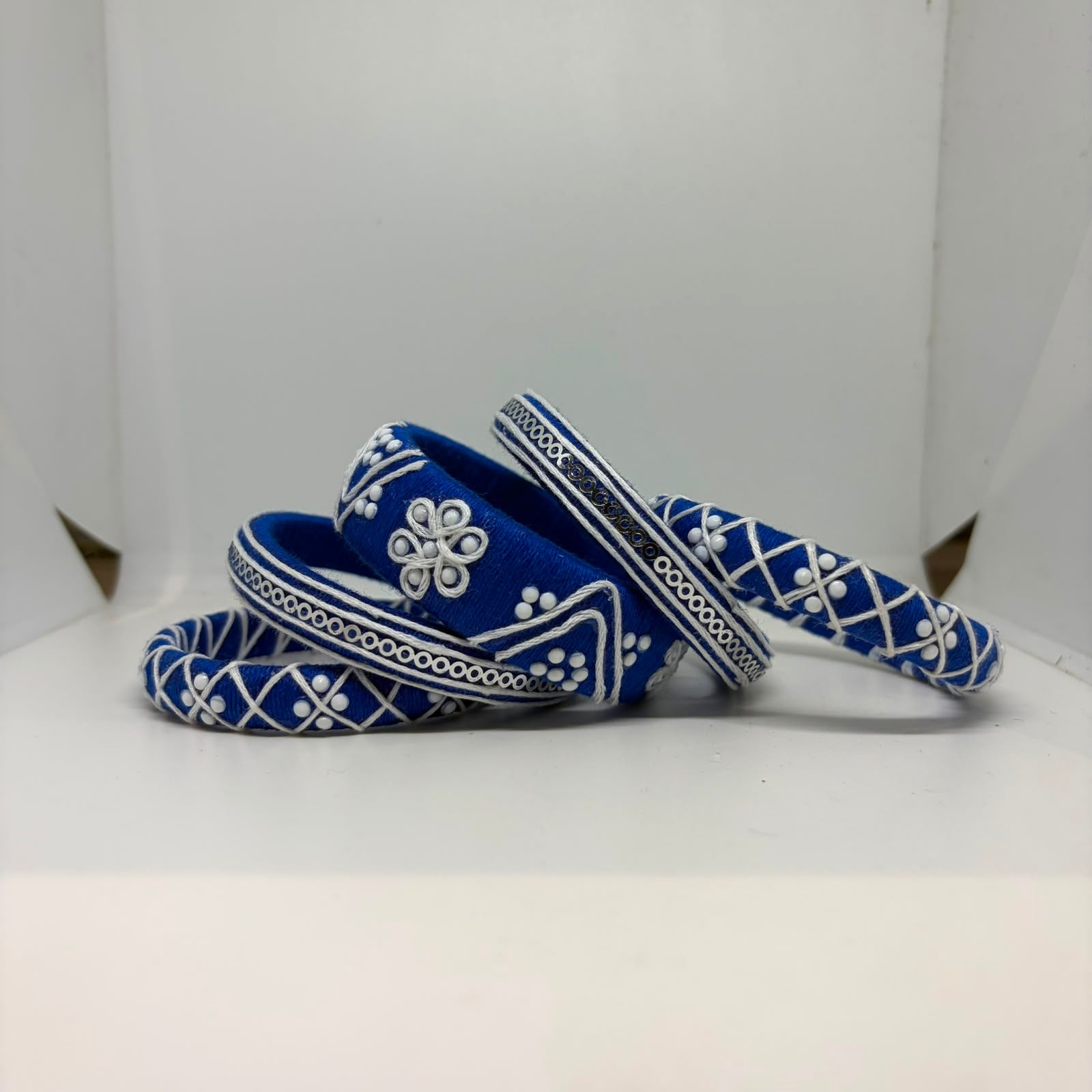 Siddhi [Blue color Handcrafted Bangles]