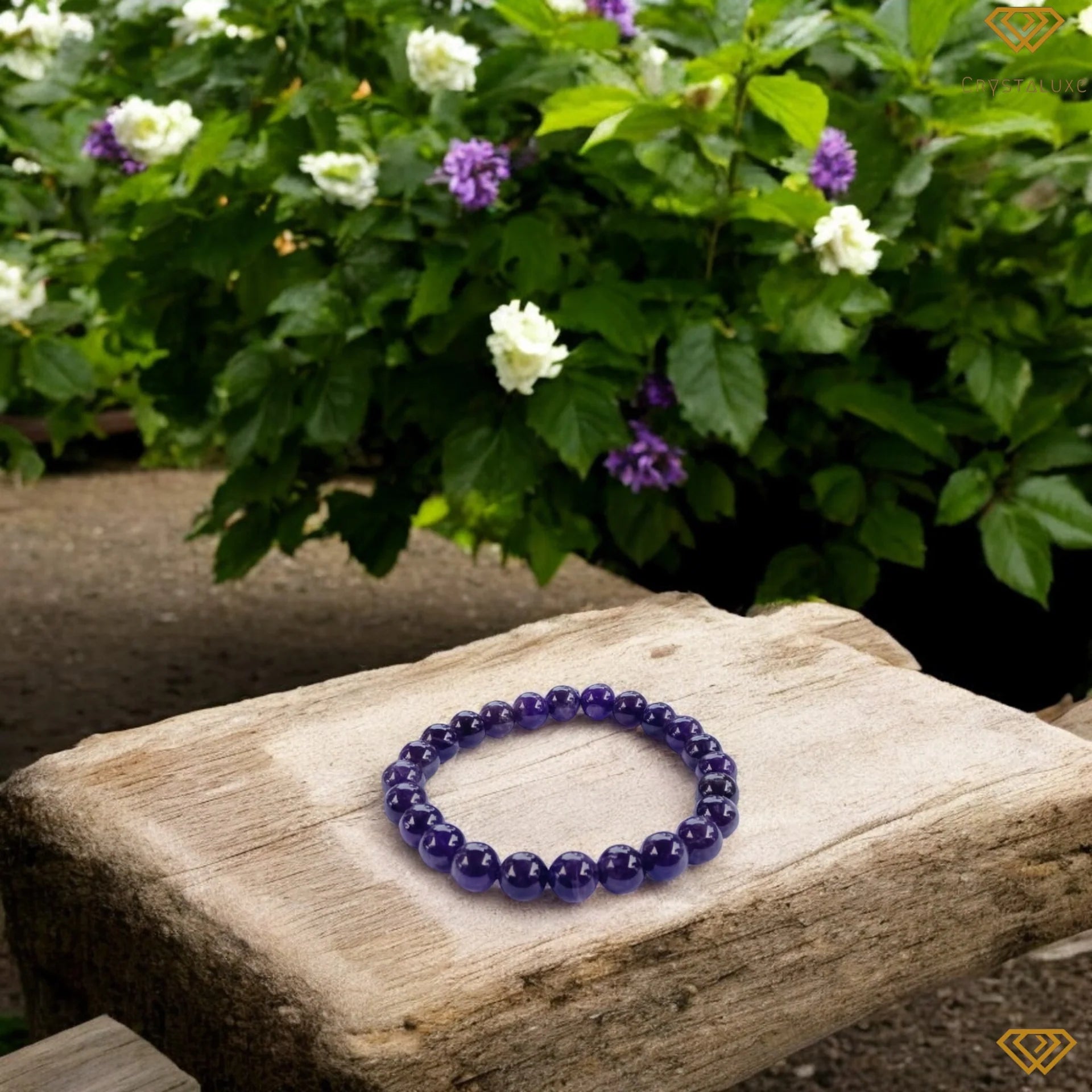 Certified Amethyst Bracelet