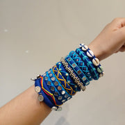 Nidhi [Blue Color Handcrafted Bangles]
